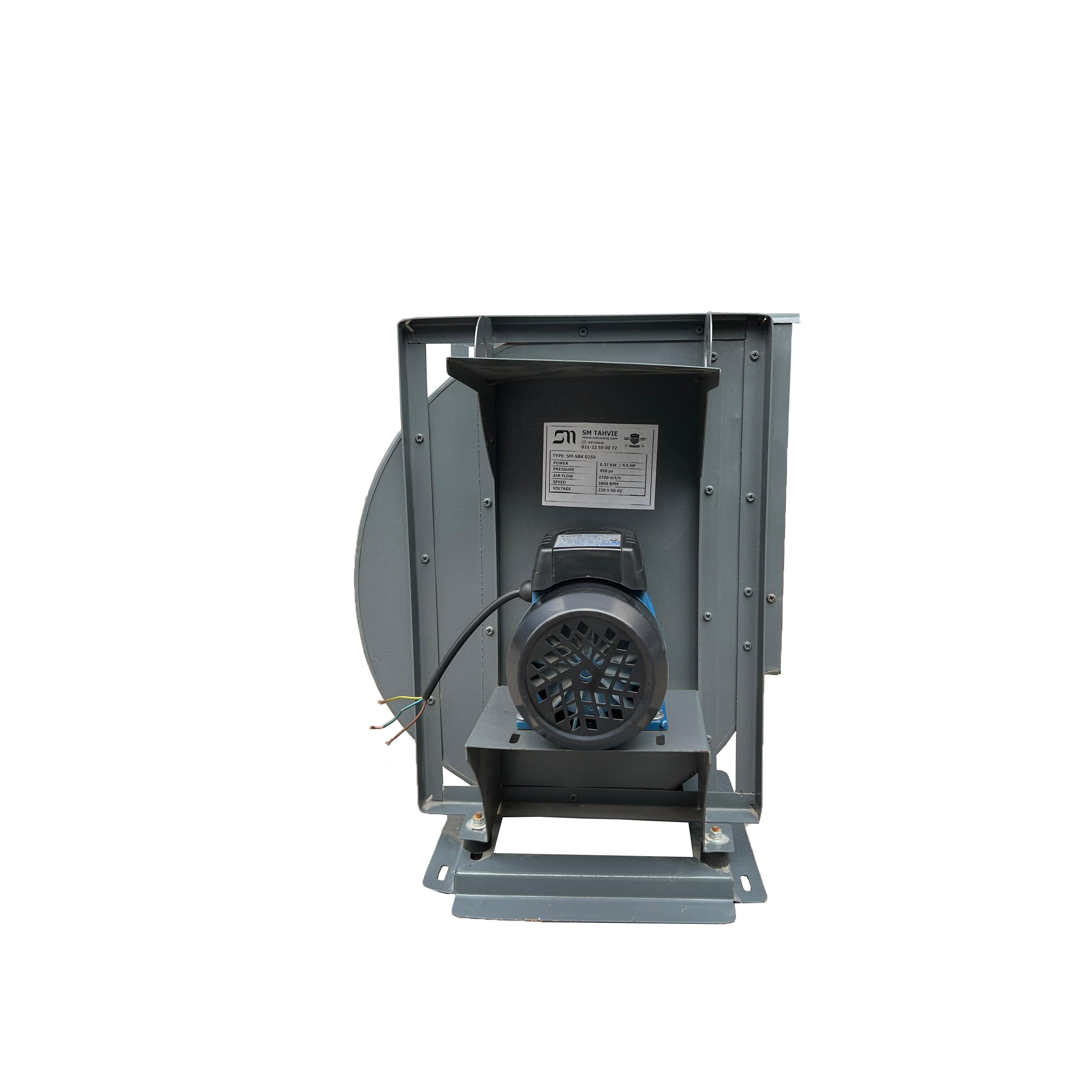 سانتریفیوژ یکطرفه بکوارد SMتهویه نیم اسب 2800 دور