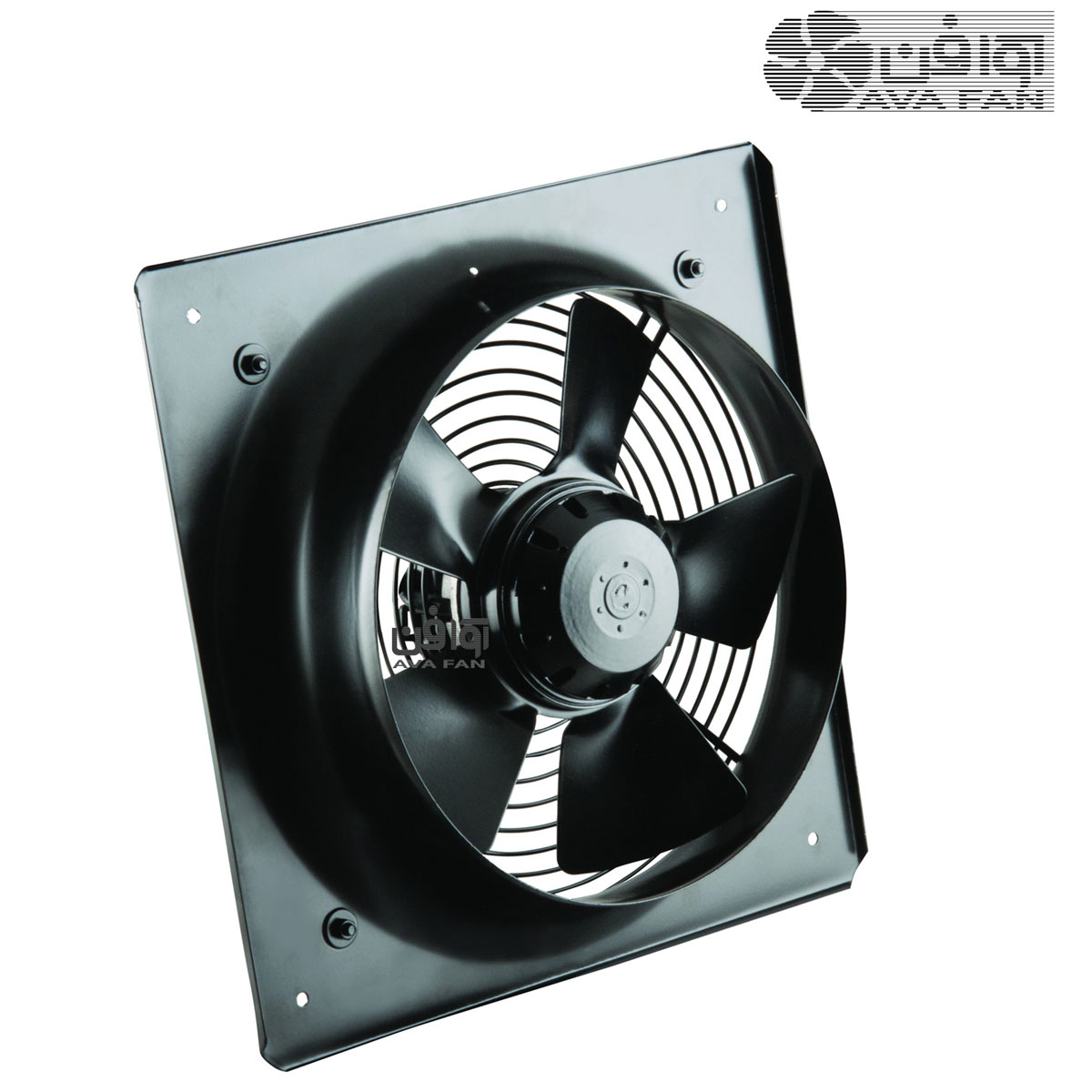 هواکش صنعتی 25 سانت آکسیال طرح آلمان (قاب چهارگوش) دمنده مدل VIF-25V2S