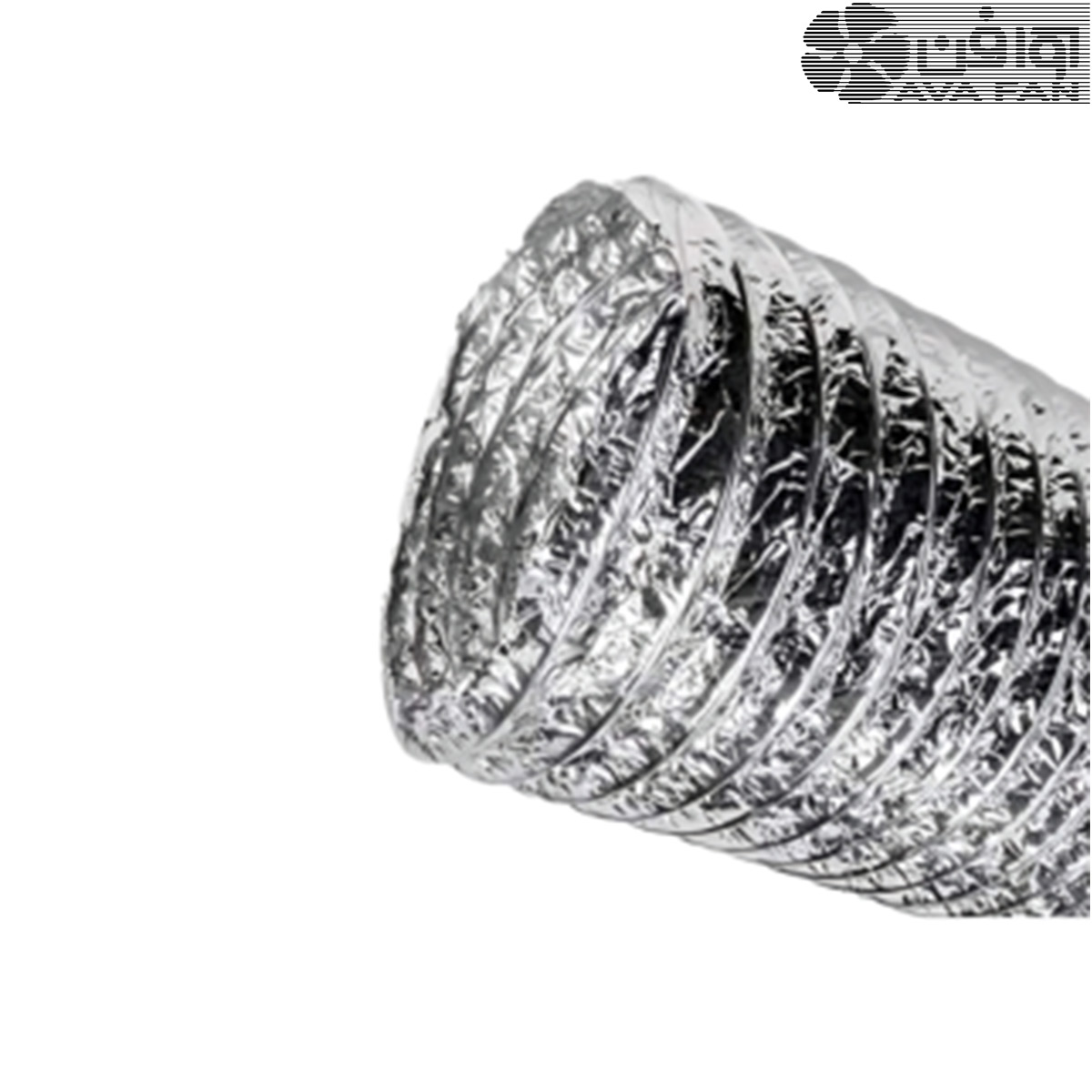 لوله فلکسیبل آلومینیوم سایز 20 اینچ (50سانت) طول ۱۰ متر