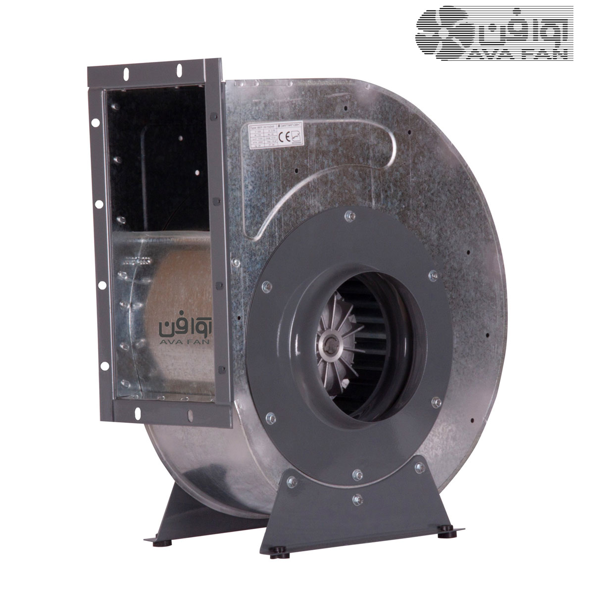 فن سانتریفیوژ 30 سانت یکطرفه فوروارد دمنده مدل BEF-30/10G4T